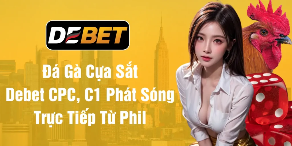 Đá Gà Cựa Sắt Debet CPC, C1 Phát Sóng Trực Tiếp Từ Phil