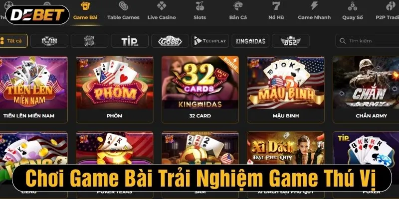 Hướng dẫn cách tham gia đánh bài đơn giản nhất